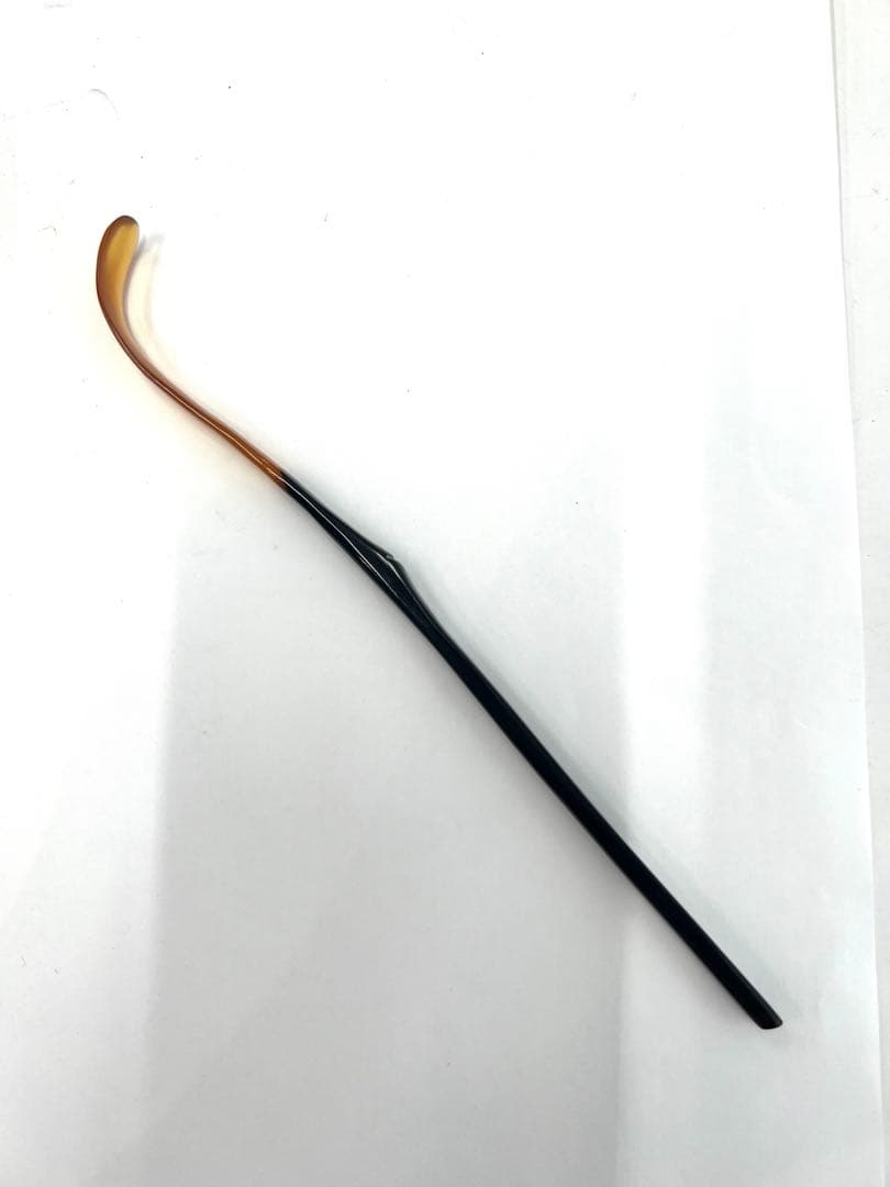 京都祇園　丹羽鼈甲店製　鼈甲茶杓 桐箱入り　未使用　貴重な極美品！