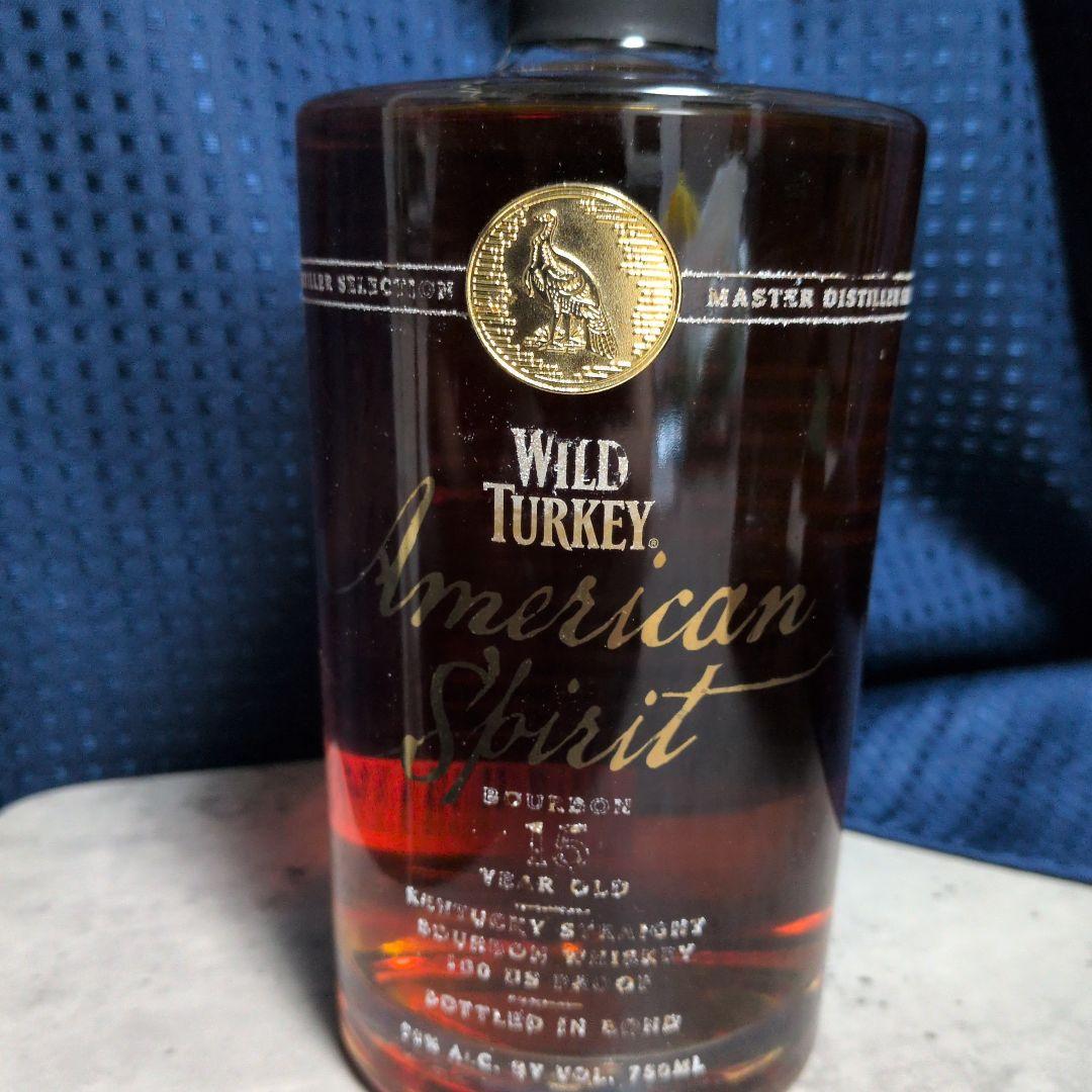 【月末 最終値下げ！】WILD TURKEY 15年アメリカンスピリッツ