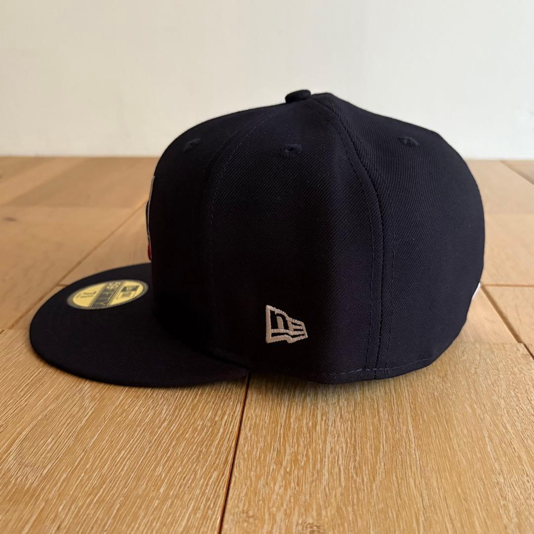 ★ニューエラ★クリーブランド・インディアンス キャップ★ネイビー★新品7 5/8