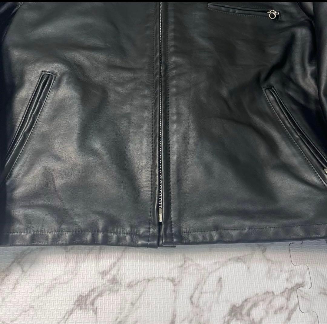 [美品]schott 641シングルライダース 46