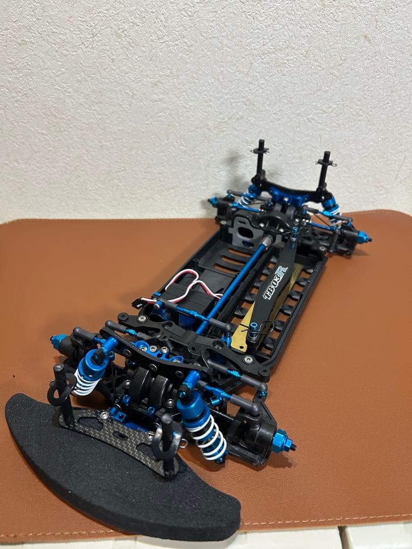 デン！タミヤTB-03R シャーシキット RC装置セット　ラジコンカー