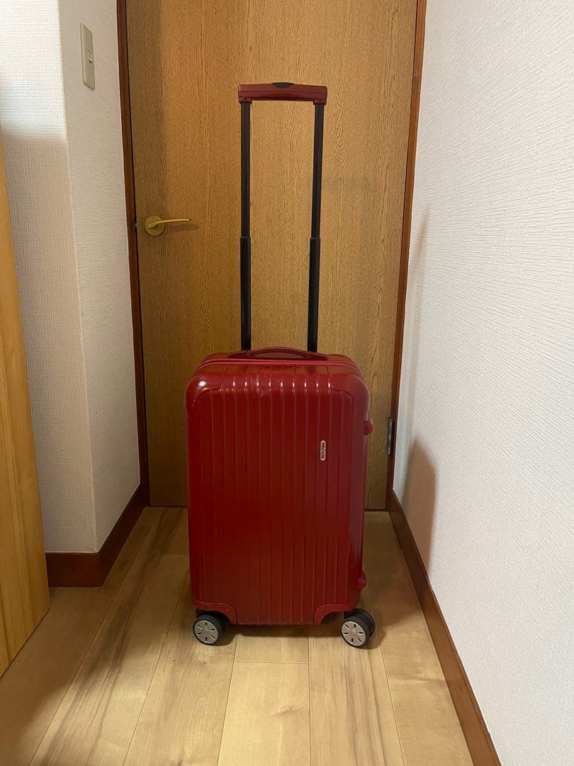 リモワ　キャリーケース　4輪　サルサ　875.54　レッド