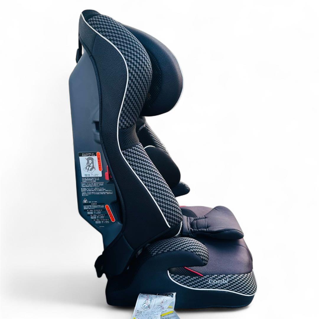 【極美品】Combi ジョイトリップ エッグショック　ジュニアシート ブラック