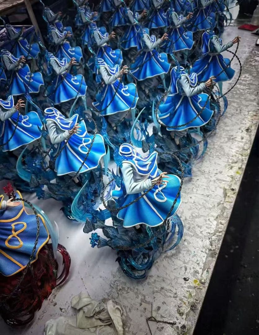 hunter×hunter クラピカ ガレージキット ガレキスタチュー ①②