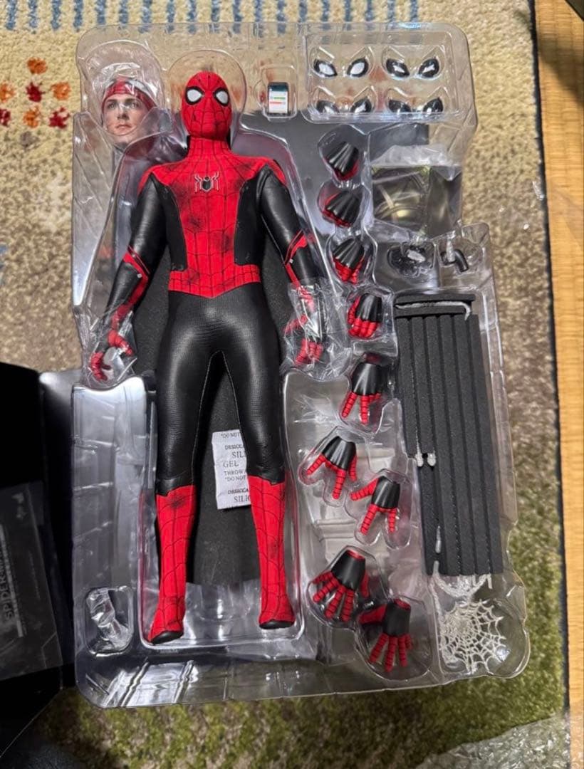 ムービーマスターピース　スパイダーマン　アップグレードスーツ(バトルダメージ)