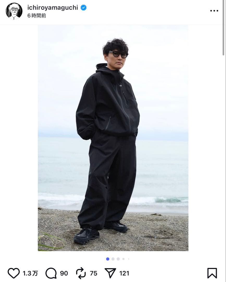 サカナクション NF 限定 NIGHT FISHING SHELL L 山口一郎