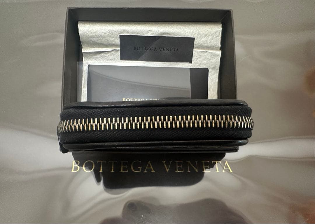 【付属品付】ボッテガヴェネタ イントレチャートケース/カーフ/黒/2️⃣✨✨