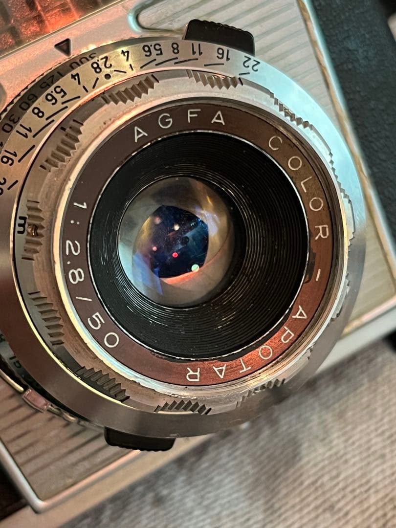 Agfa COLORFLEX Apotar 50mm f2.8 アイレベル