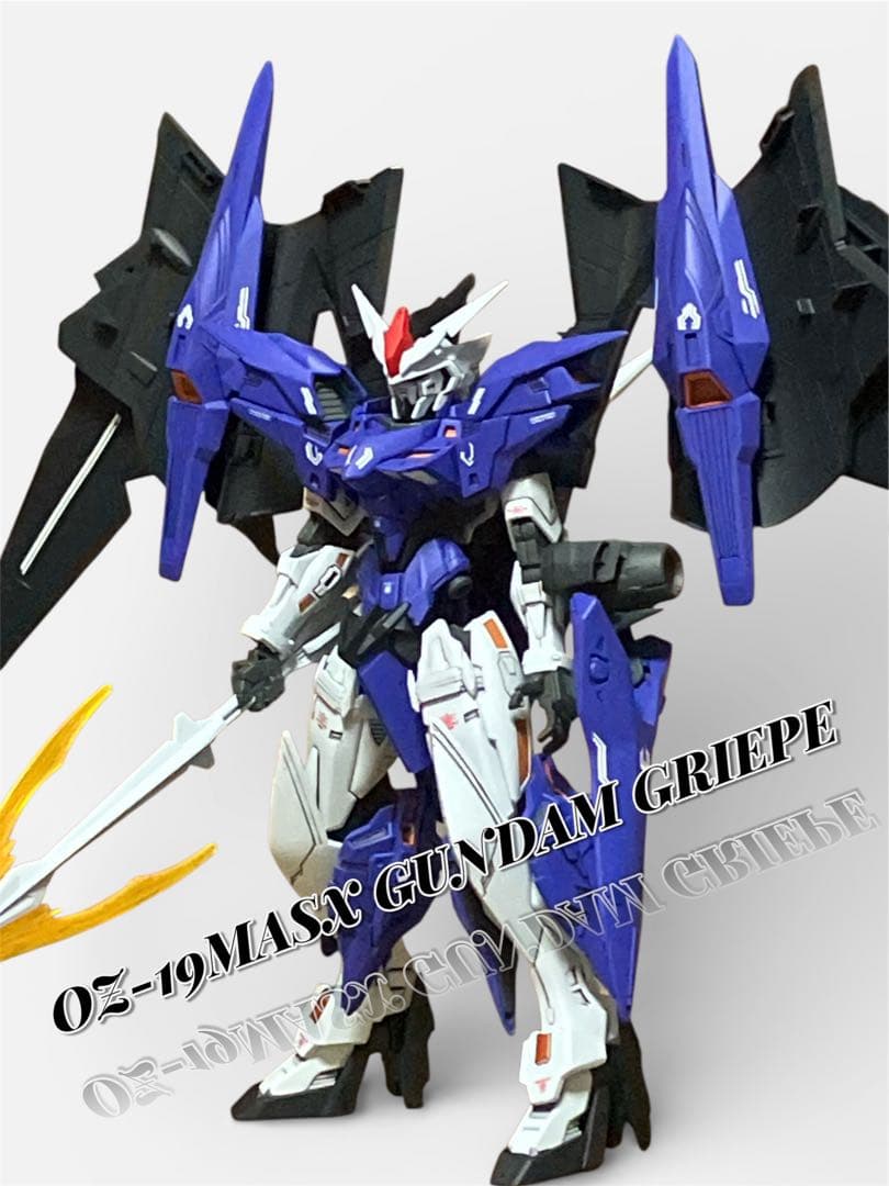 HG 1/144 OZ-19MASX ガンダムグリープ 全塗装完成品