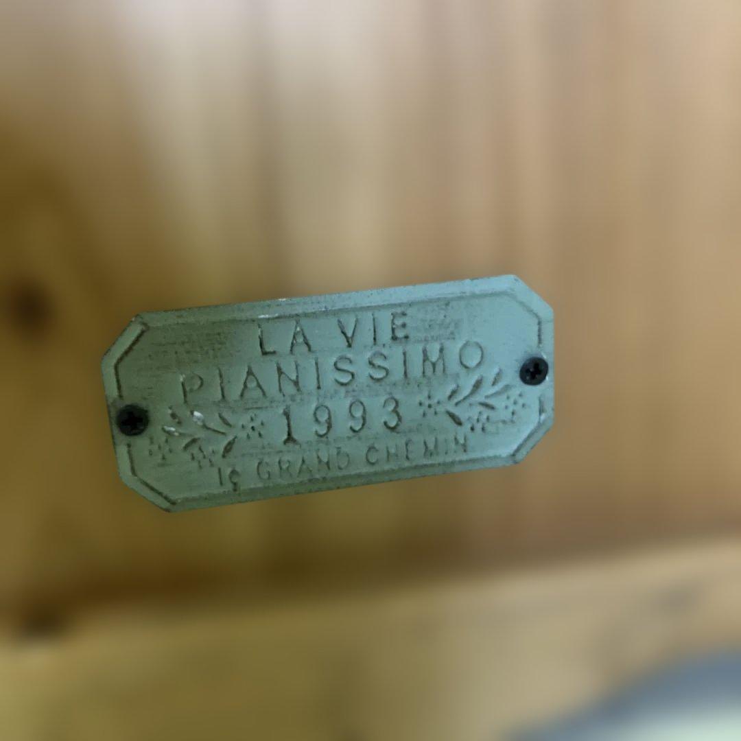 アンティークなガラス扉のキャビネット6ドロワー ミントグリーン木製キャビネット