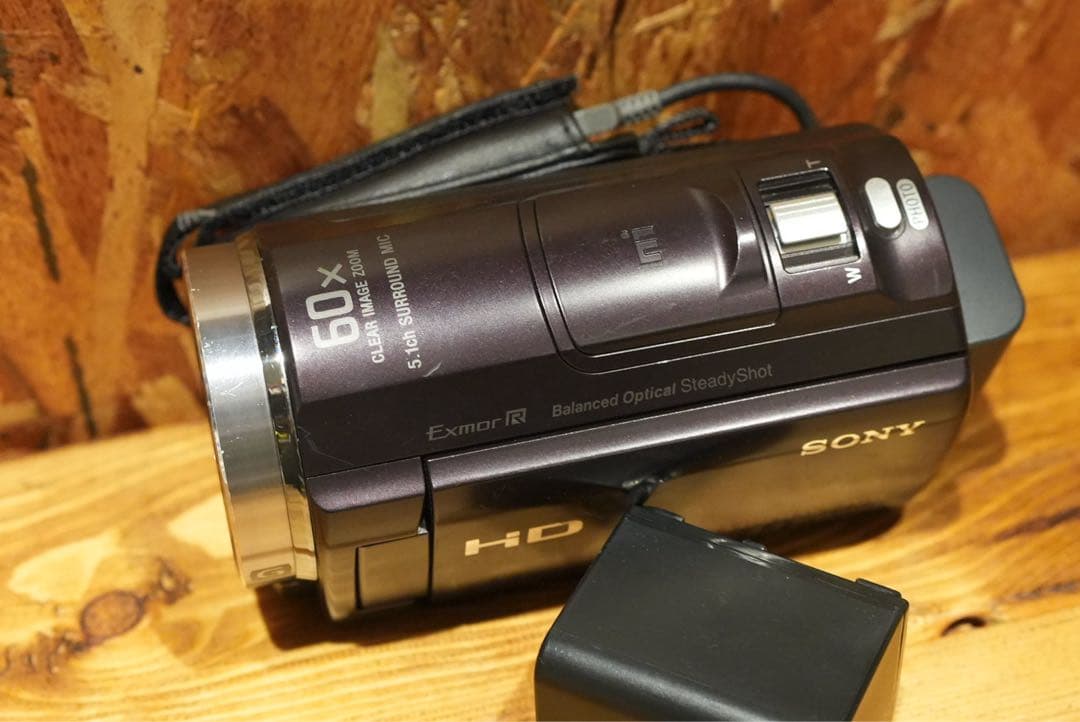 SONY HDR-CX535 ビデオカメラ ボルドーブラウン ハンディカム