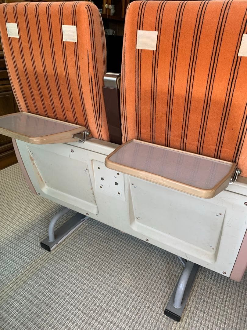 0系新幹線の座席　鉄道グッズ 2人掛けシート