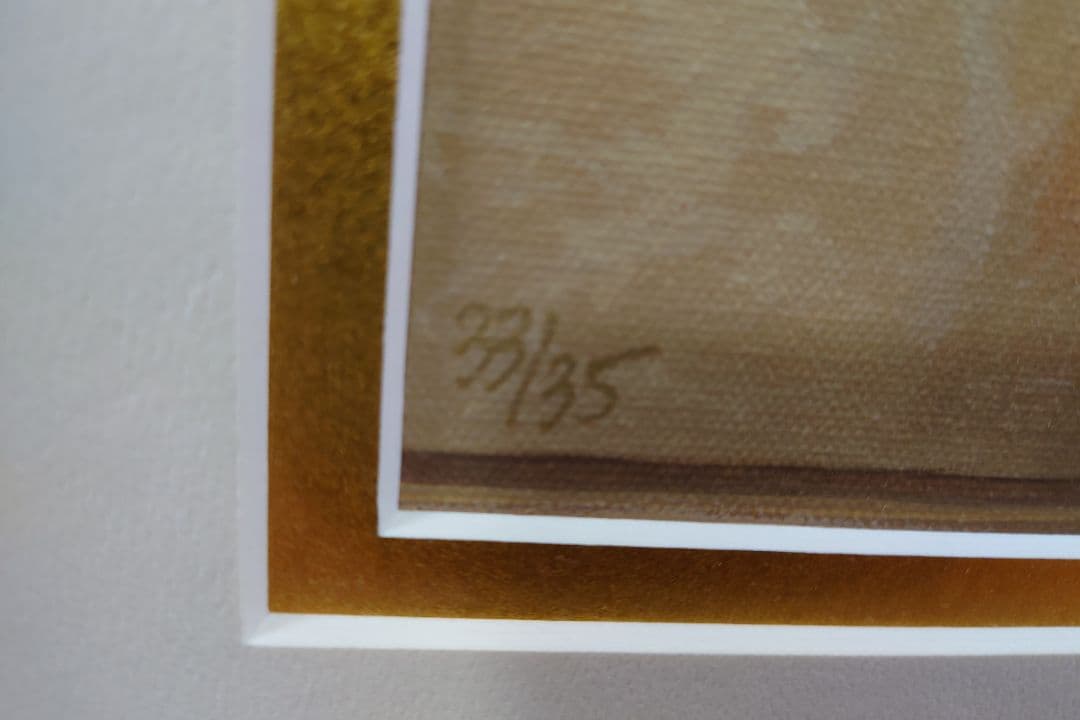 ミッシェル・バテュ 「神秘の出来事」絵画 リトグラフ 版画 ジクレ