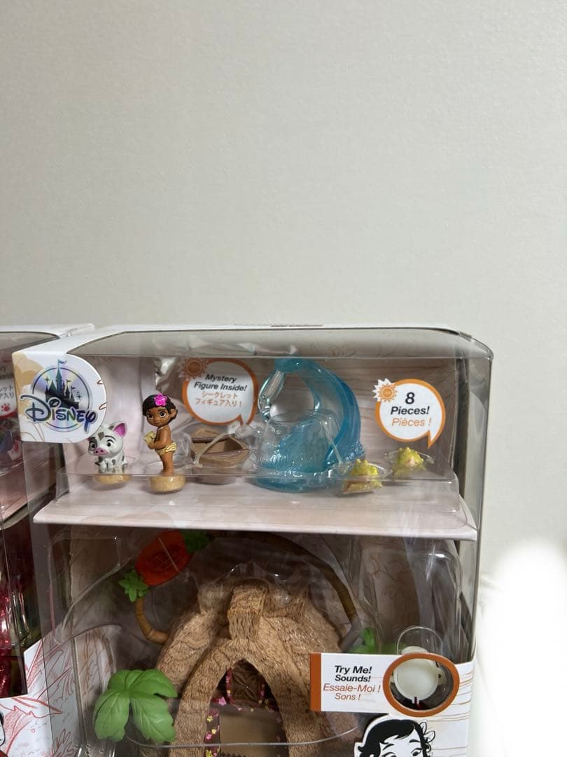 アニメータードール（ミニ）モアナ、リロ&スティッチのお家