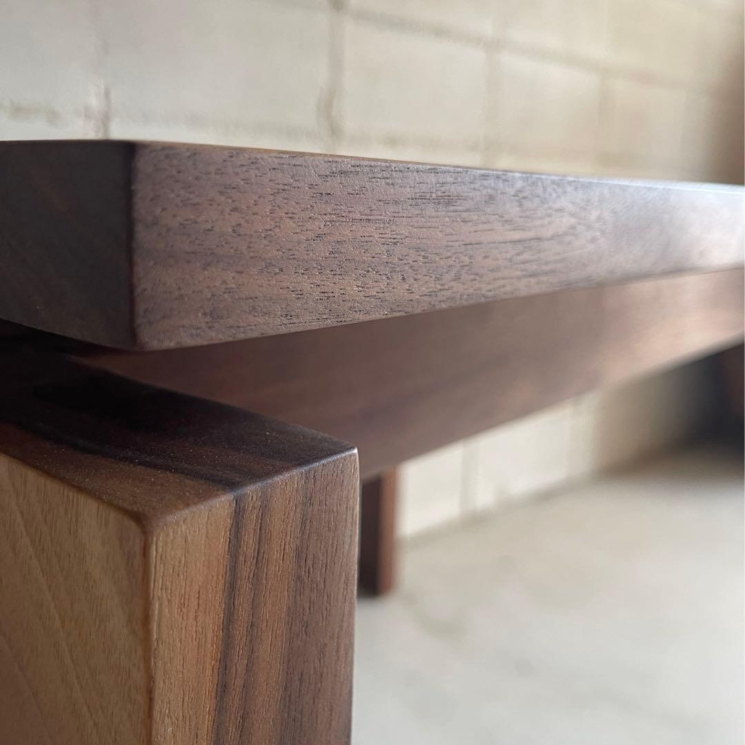 いろは　美品　高級　ウォールナット無垢材 ダイニングテーブル