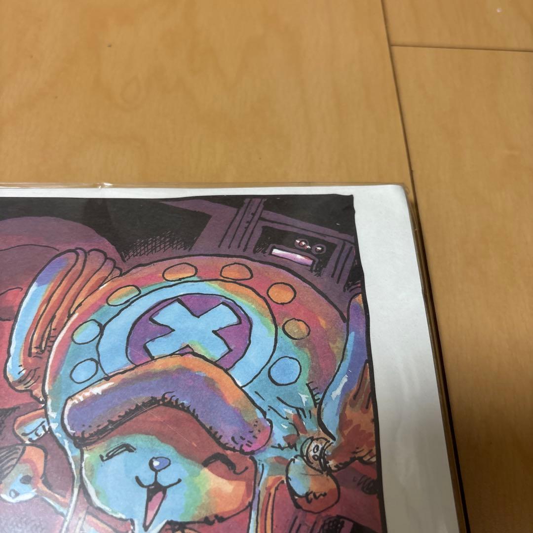 ワンピース 第981話「参戦」扉絵カラー複製原画　当選品