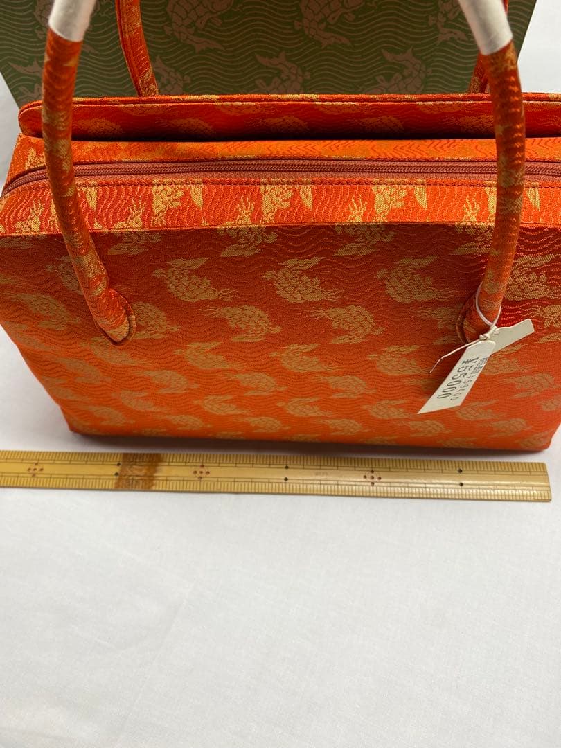 お値下げしました。利休バッグ　龍村織物