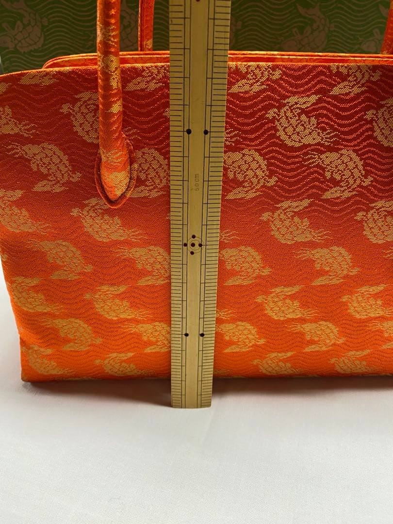 お値下げしました。利休バッグ　龍村織物