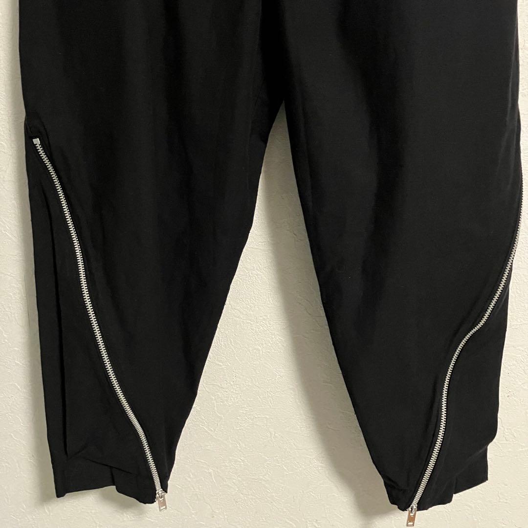 【雰囲気抜群❗️】Y's YOHJI YAMAMOTO 黒 ボンテージパンツ