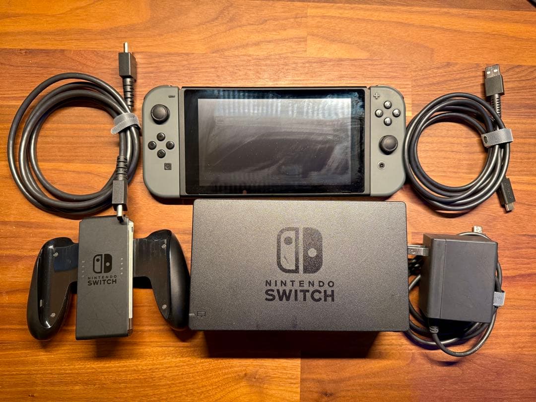 Nintendo Switch グレー 本体 ドック付き