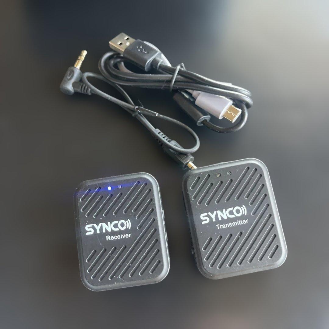 SYNCIO ワイヤレスシステム 受信機と送信機セット