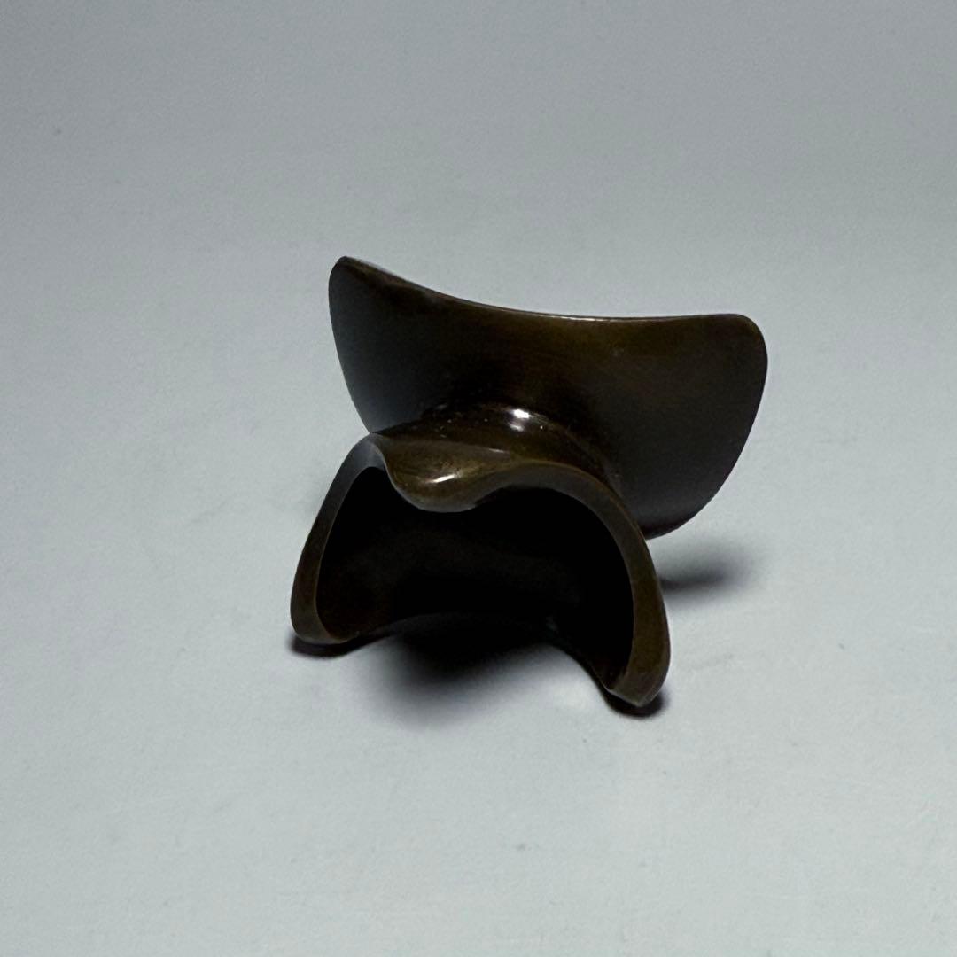 一ノ瀬宗辰　六種蓋置　五徳　三葉　一閑人　栄螺　三人形　蟹　千利休　高岡金工師