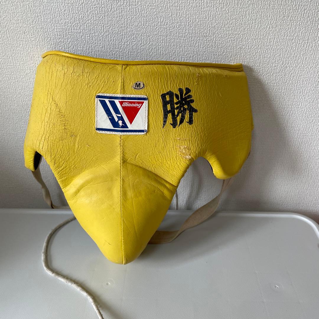 Winning ボクシングサポーター Mサイズ イエロー