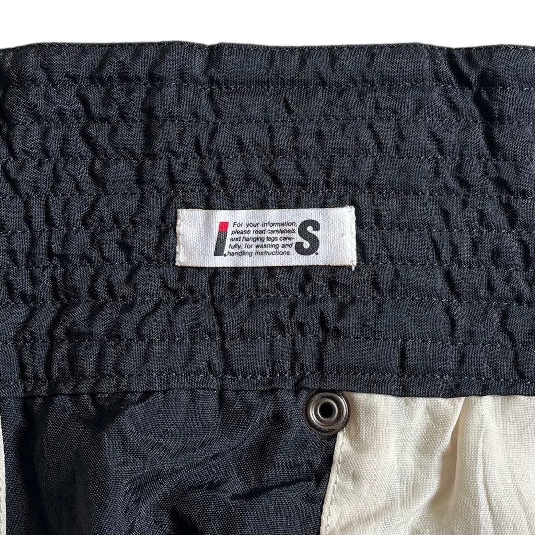 80s I.S. イッセイミヤケ 巾着ポケット ナイロン カーゴ スカート 稀少