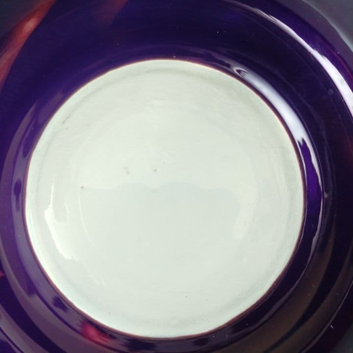 被せ硝子⭐︎アンティーク⭐︎ガレ調 ⭐︎蜻蛉文様 硝子鉢⭐︎水指茶道具、小物入れ