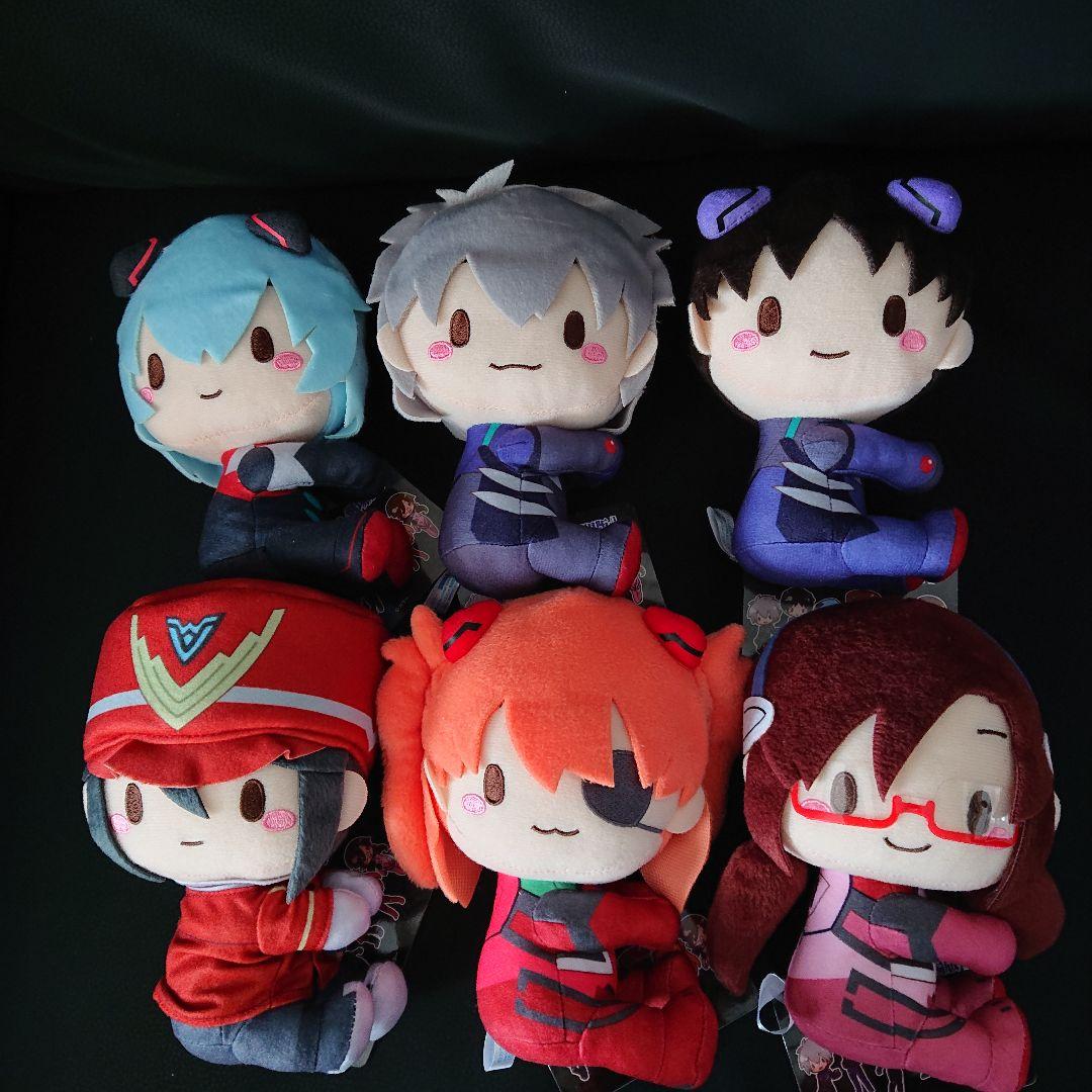 シン・エヴァンゲリオン劇場版 くっつきぬいぐるみ コンプリートセット