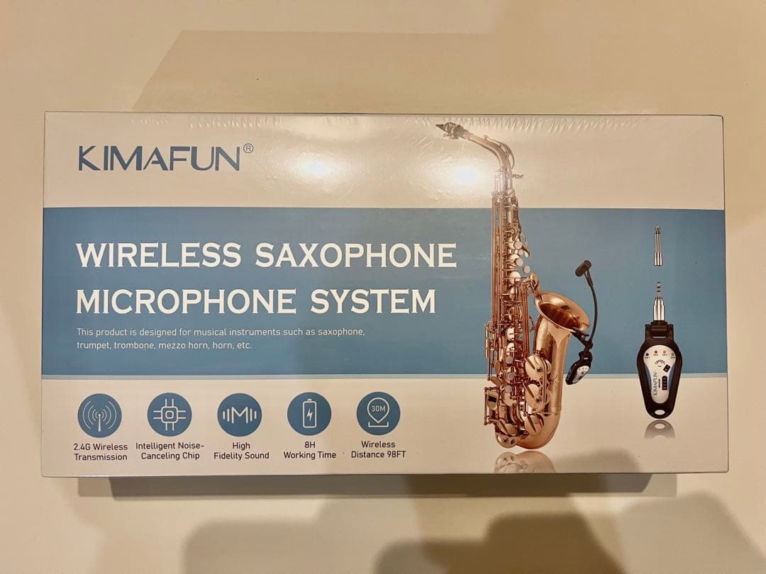 楽器用マイク　ワイヤレス　クリップ　ノイズ軽減　楽器　ワイヤレスマイク