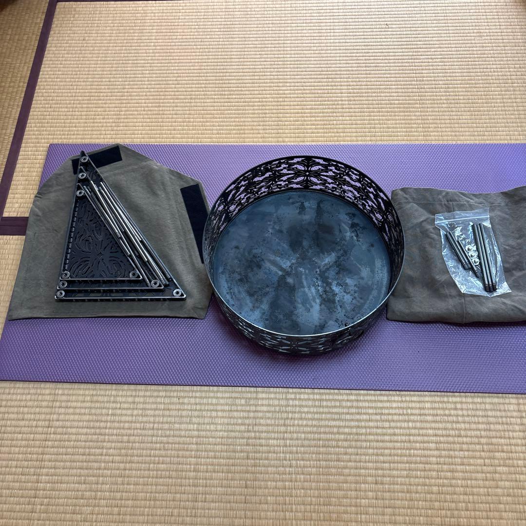 サンゾクマウンテン バリ島 焚き火台＋テーブルセット