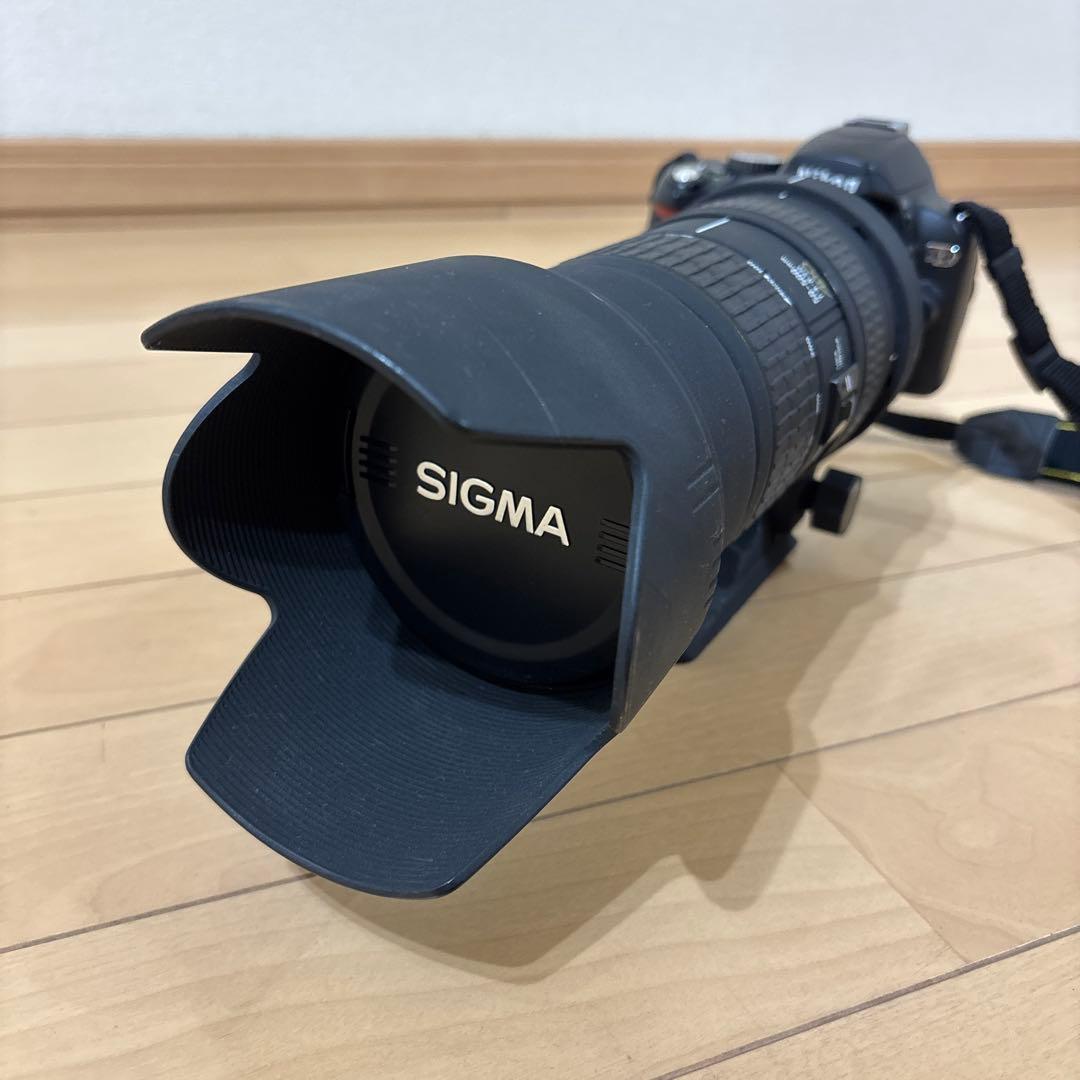 Nikon用／SIGMA　50-500mm　超望遠　ズームレンズ