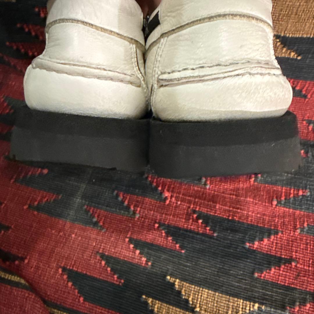 美品　タイトブース　パラブーツ MARO ホワイト　サイズ　UK8