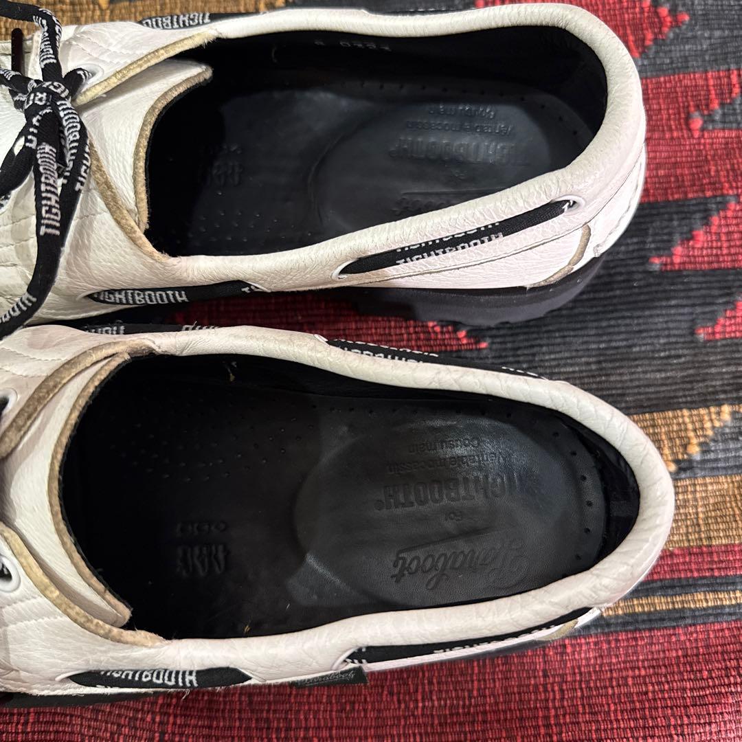 美品　タイトブース　パラブーツ MARO ホワイト　サイズ　UK8