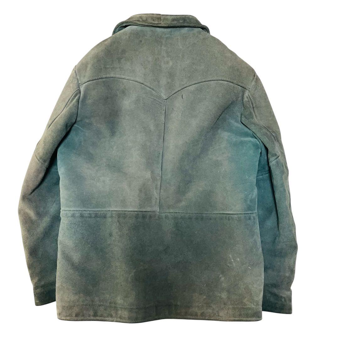 希少✨80S Schott ムートン ウエスタンヨーク ランチジャケット　40