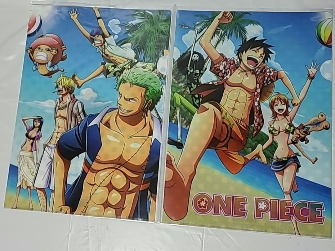 ONE PIECE 麦わらストア 麦わらの一味 クリアファイル セット 未開封