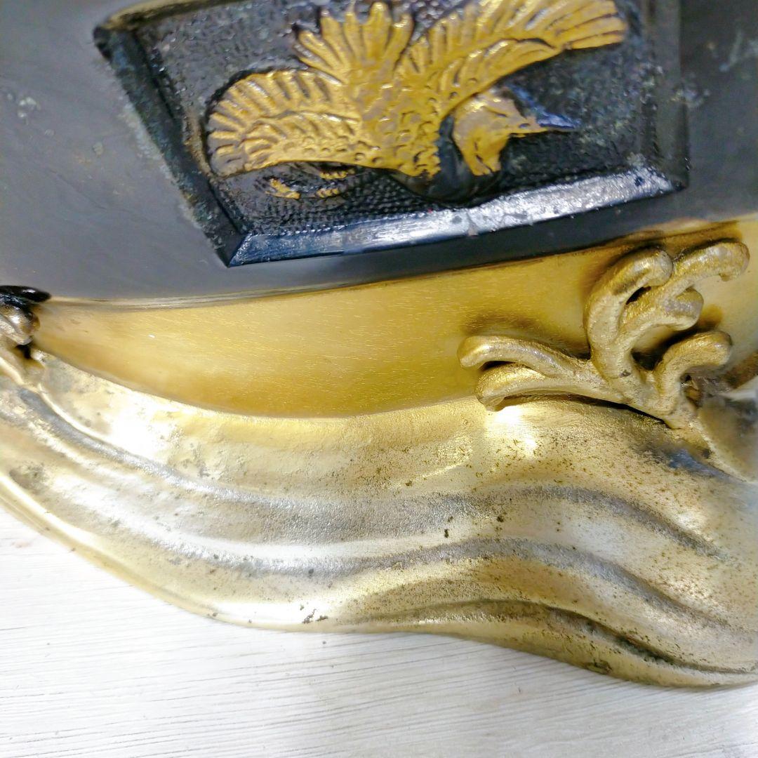 銅製 大型 宝船 寶舟 七福神 置物 オブジェ