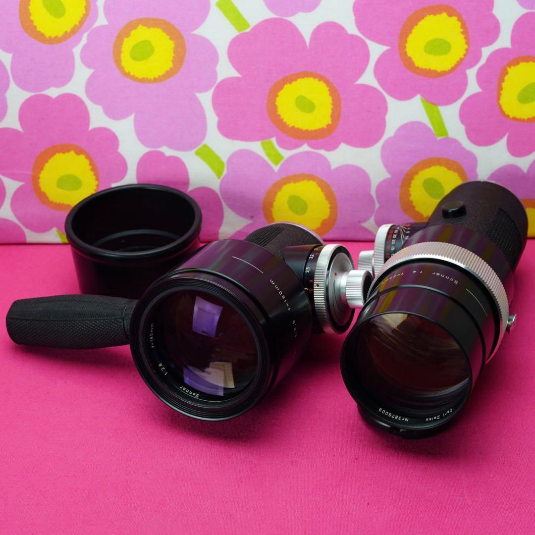 超希少❤️Olympia Sonnar 180mm&250mm❤️2本セット