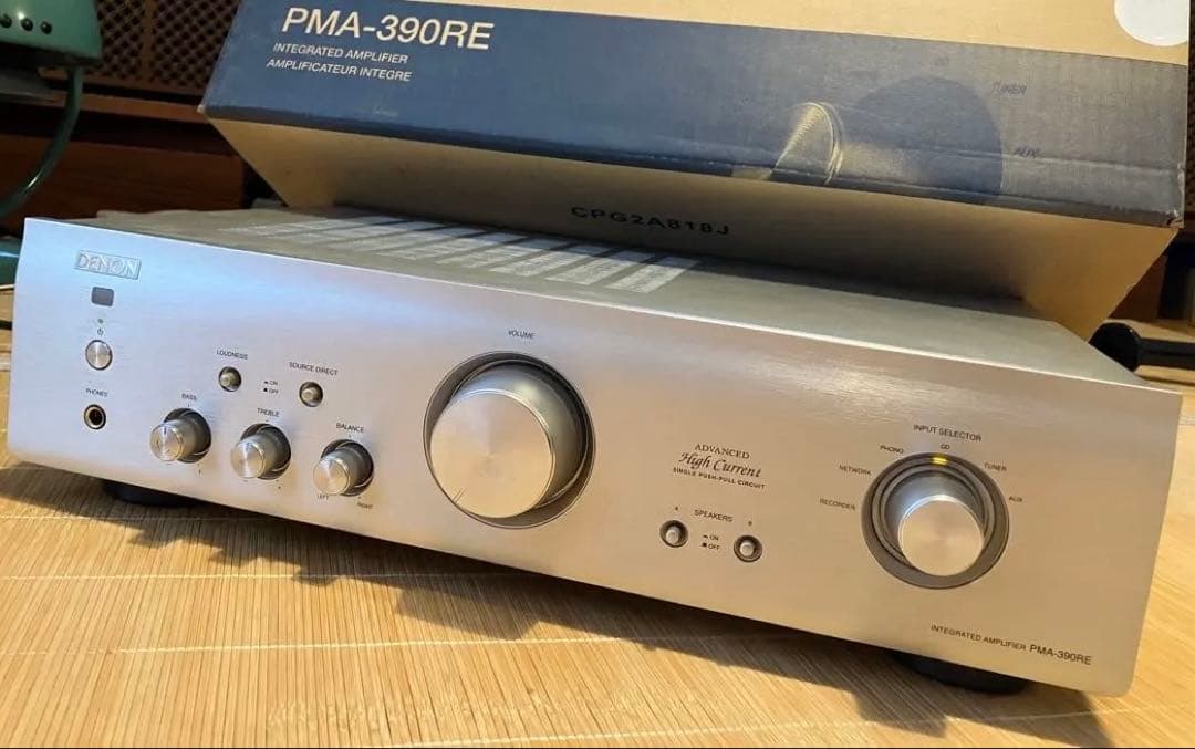 【どこかへ行こうよ 簡易梱包ご了承】DENON PMA-390RE