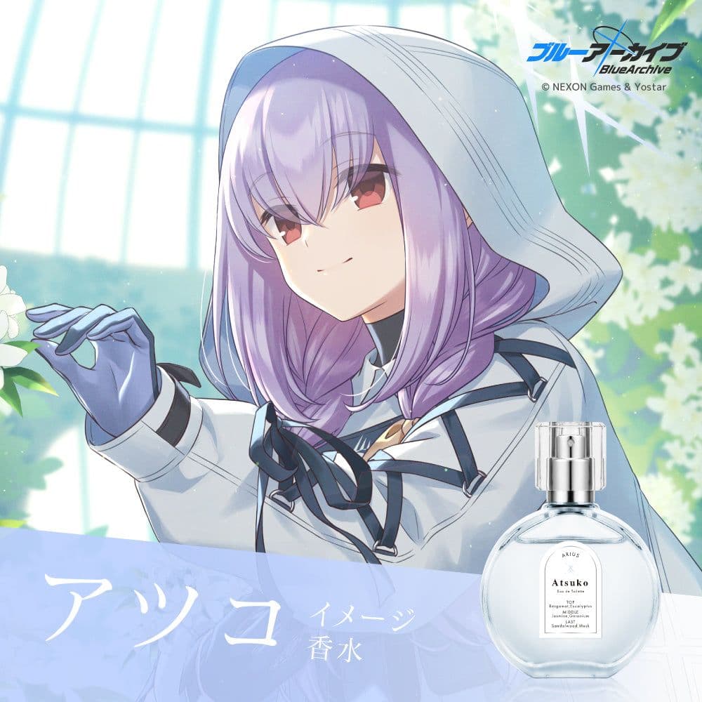 ブルーアーカイブ キャラクターイメージ香水セット