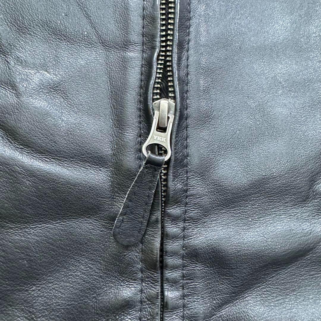 ☆【美品】STJOHN'S BAY セントジョンズベイ　レザージャケット　XL☆