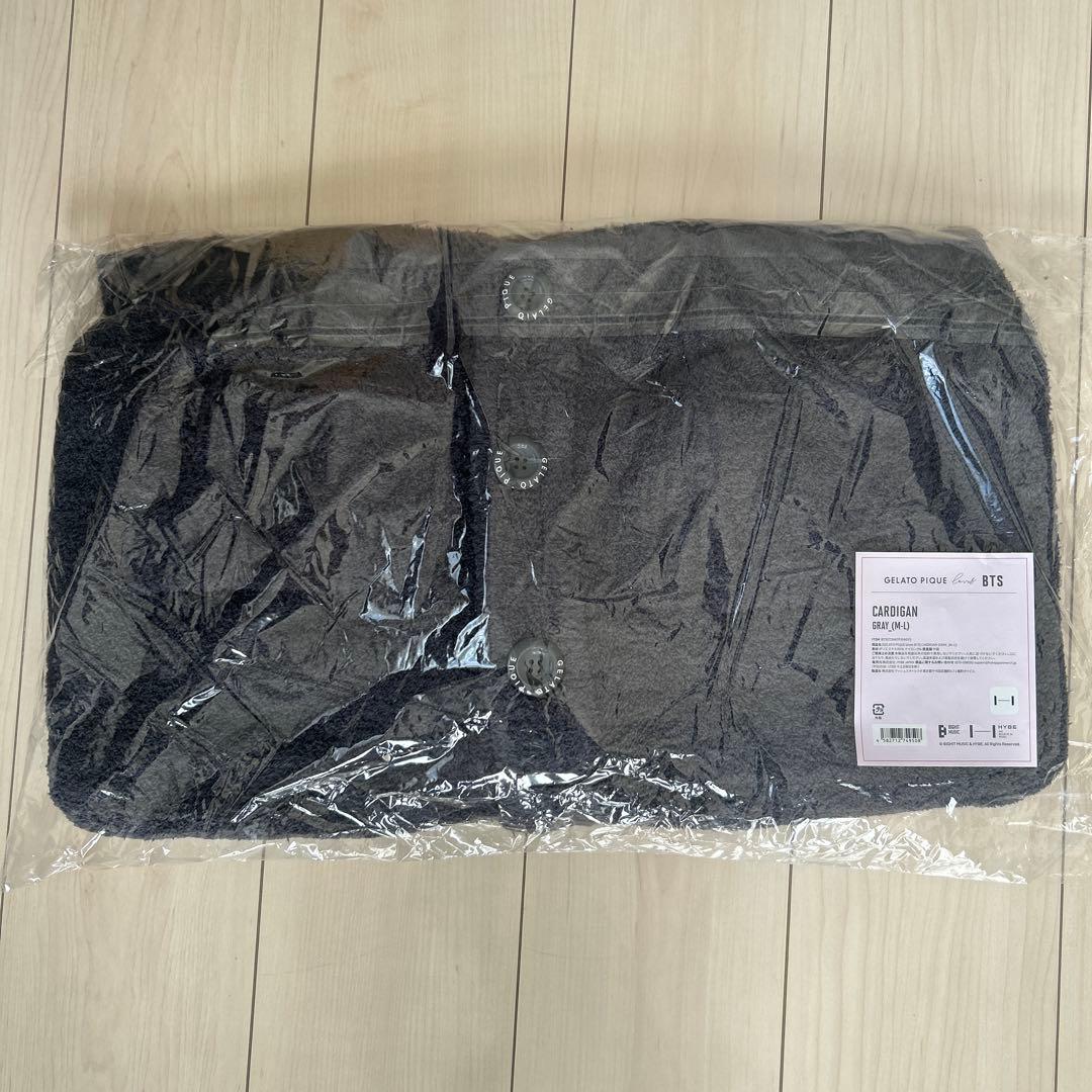 新品GELATO PIQUE BTS ジェラートピケ カーディガン グレーM-L