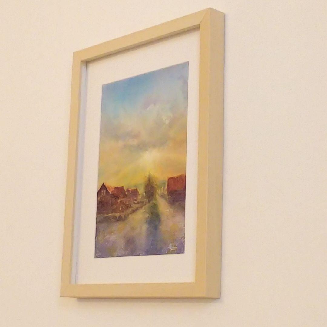 癒しの水彩画1139 morning light