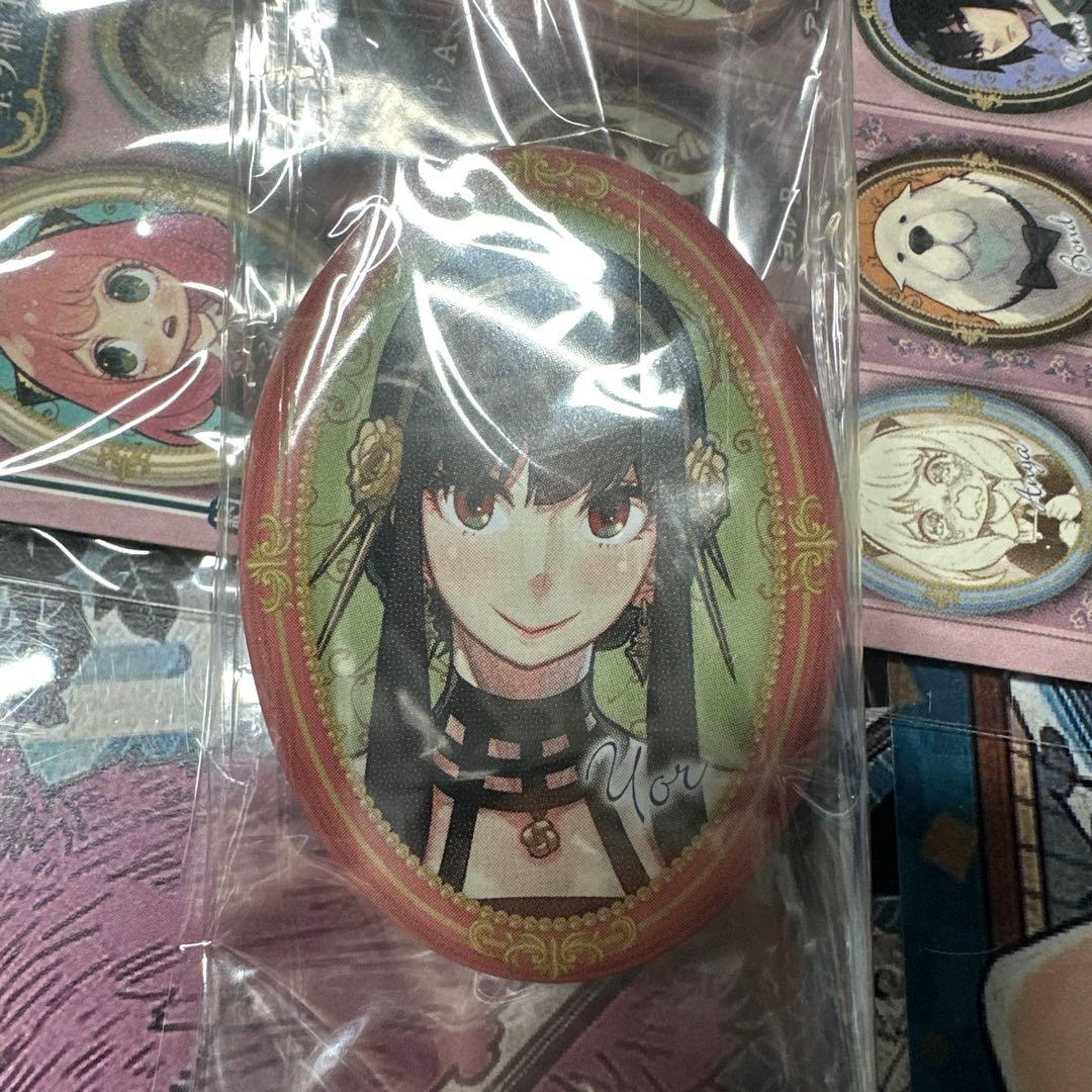 スパイファミリー　原作柄　額縁缶バッジ　トレーディング缶バッジ