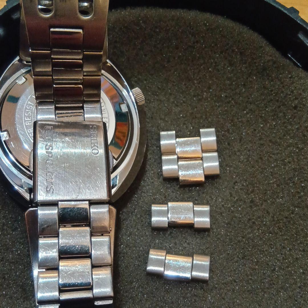 SEIKO 5スポーツ 復刻版　自動巻き腕時計　難あり
