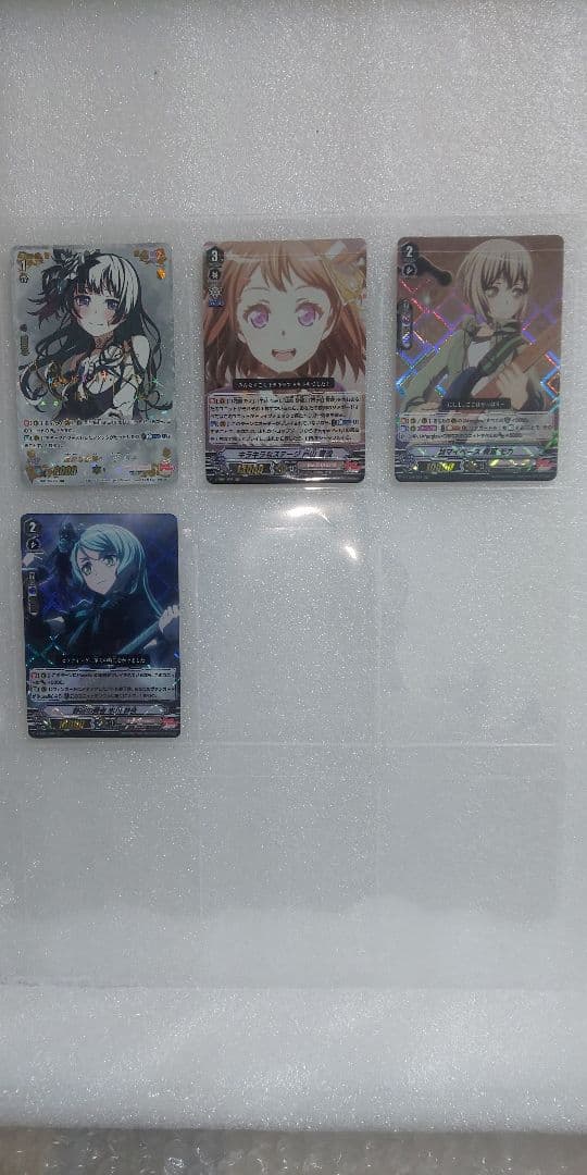 画像追加！ ヴァンガード トレーディングカード SSR 白金燐子 サイン他4枚