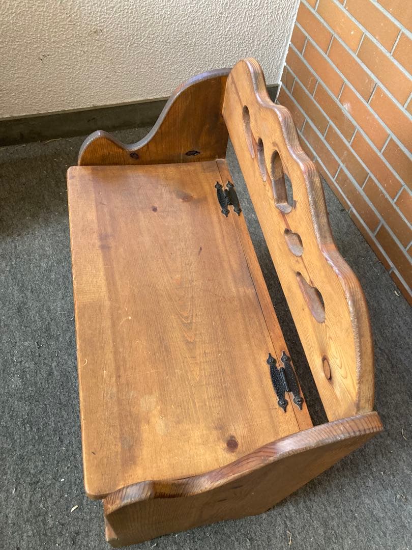 A 専用　椅子　天然木　収納家具　収納ボックス　おもちゃ箱