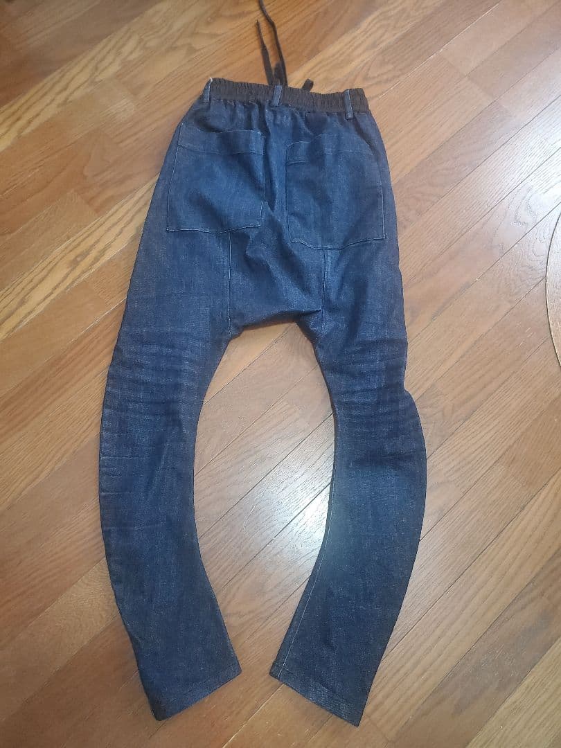 artefactアーティファクトサルエルパンツブルーインディゴ