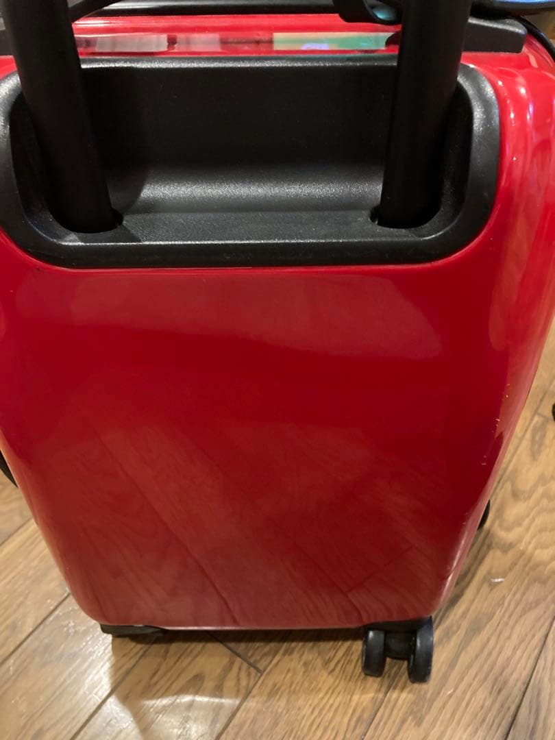 レア　BMW MINI ストライプキャリーケース レッド